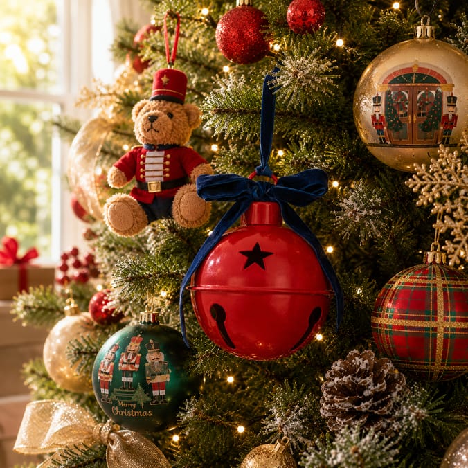The Lifestyle Edit Timeless Christmas Hanging Bell