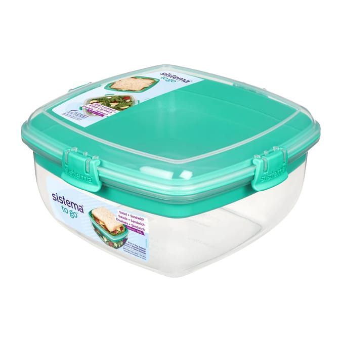 Sistema 1.62L To-Go Salad & Sandwich Tub