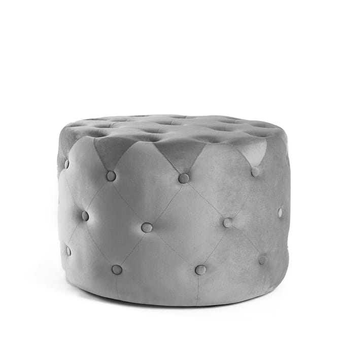 Home Collections Large Button Footstool Home Bargains