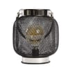 Home Collections Mesh LED Lantern - Black