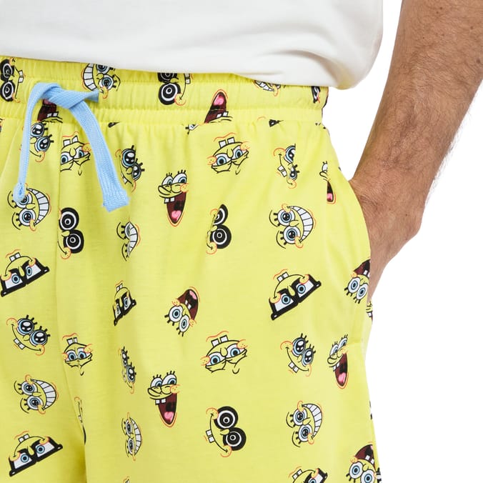Spongebob Squarepants Mens Shorts 2 Pack