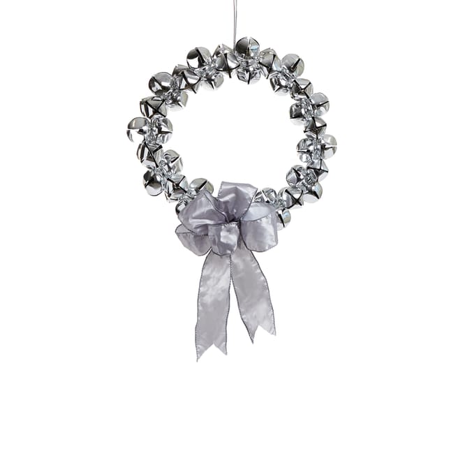 Festive Feeling Metal Bell Wreath