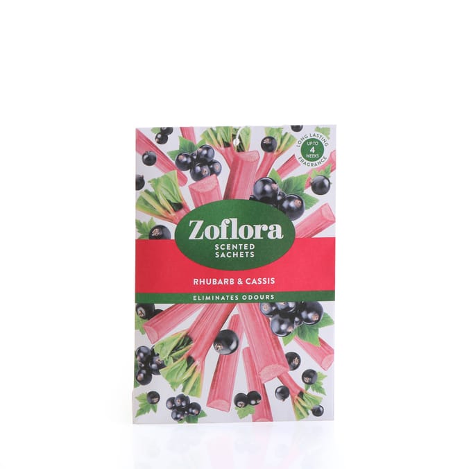 Zoflora Scented Sachets 2 Pack - Rhubarb & Cassis