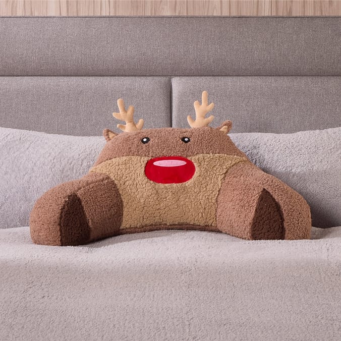 Christmas Reindeer Cuddle Cushion