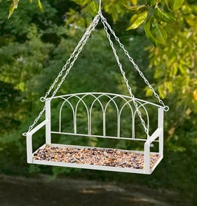 Jardin Metal Swing Chair Bird Feeder