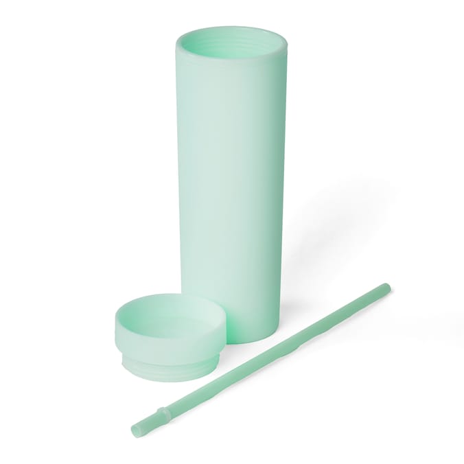 Hydrate Double Wall Bottle With Straw 480ml
