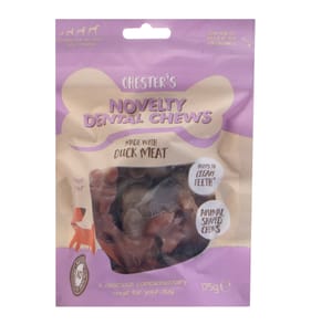 Chesters Novelty Dental Chews 175g - Animal Shaped