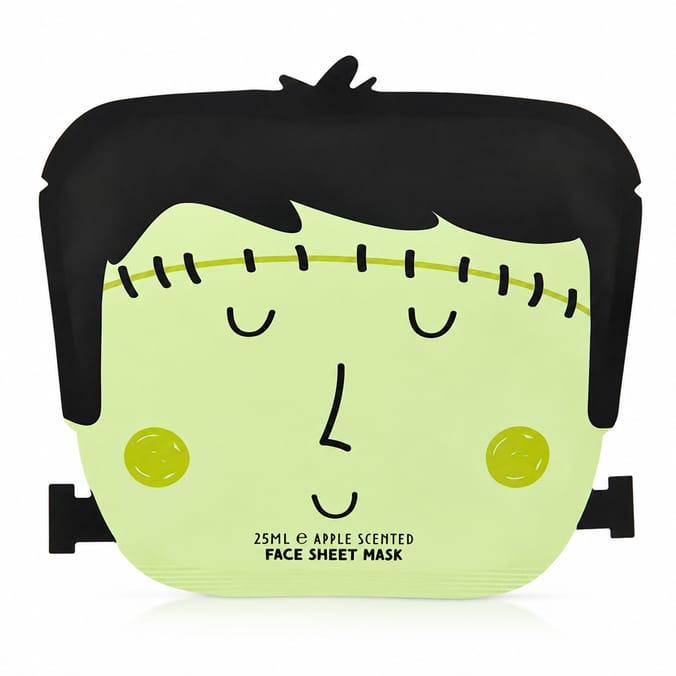 Hallow Scream Printed Sheet Face Mask x2