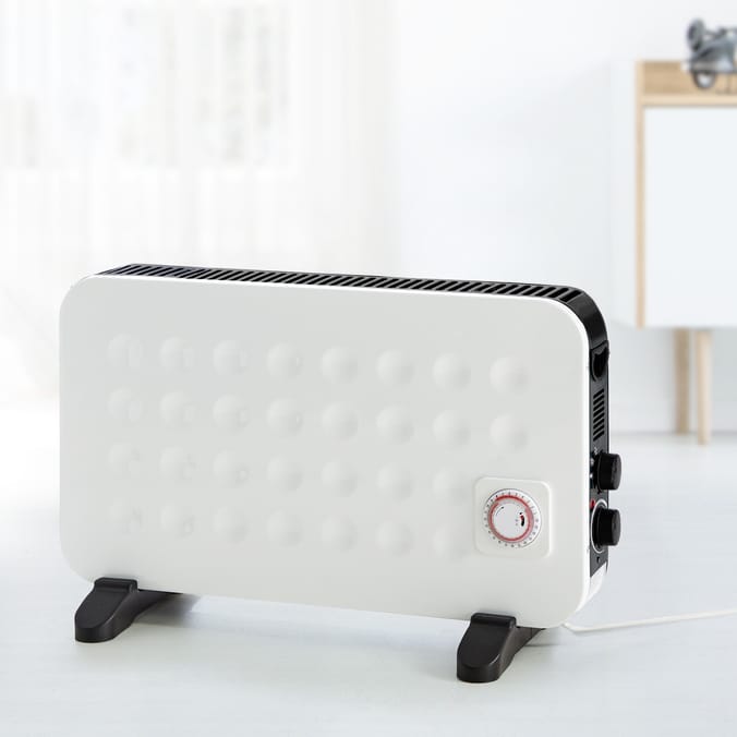 Pifco Convector Heater With Turbo & Timer 2kW