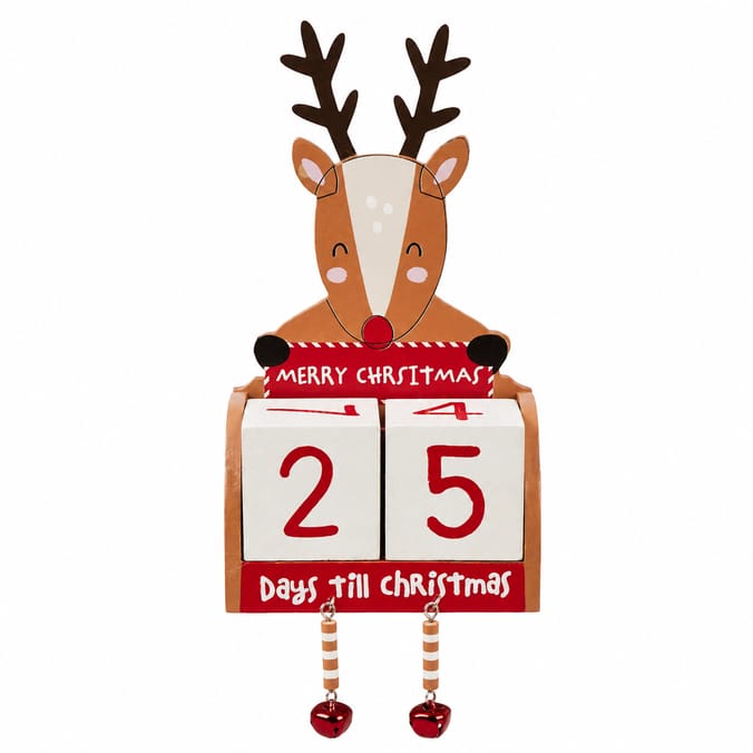 Sleigh Bells Advent Countdown - Reindeer