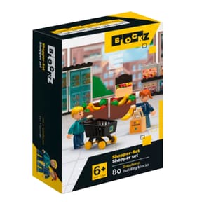 Blockz Edeka Shopper Set 80 Pieces- Edeka