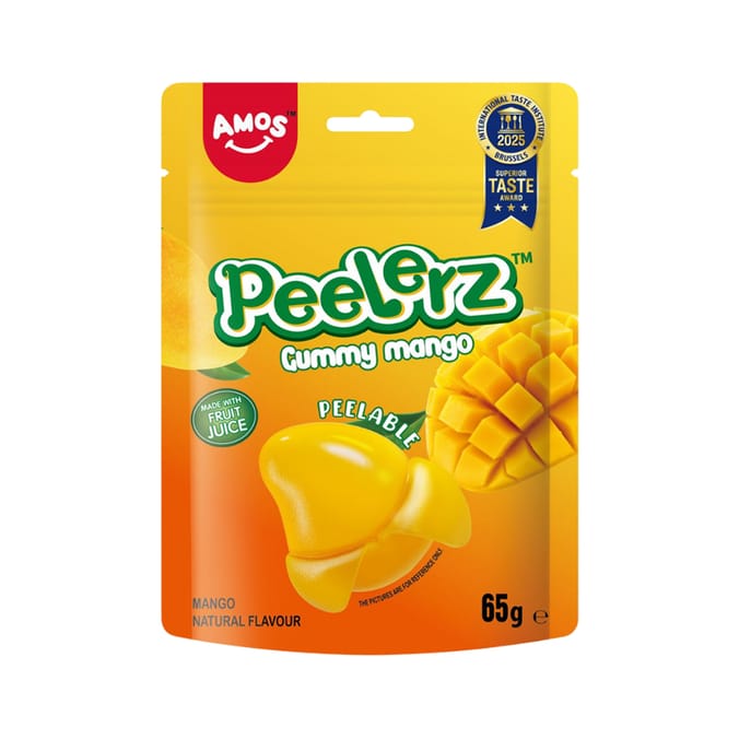  Amos Peelerz Gummies 65g - Mango