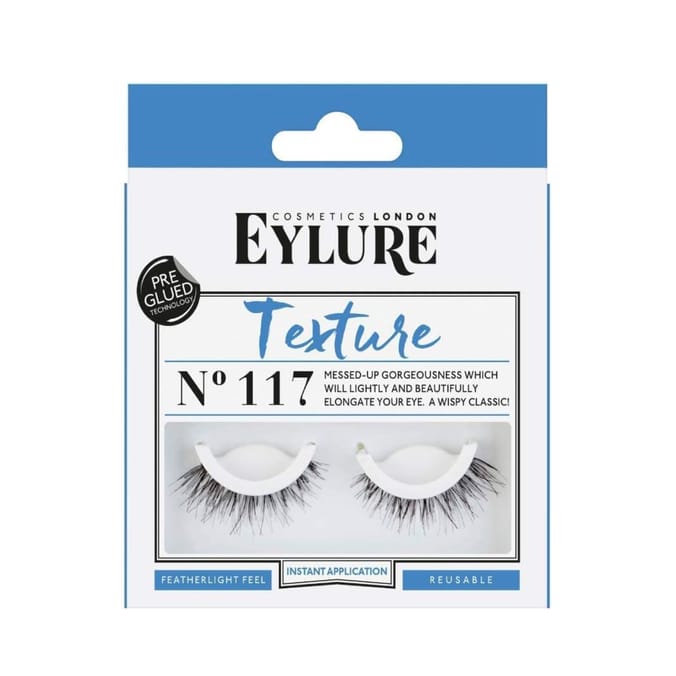 Eylure Pre-Glued Texture No 117 Lashes