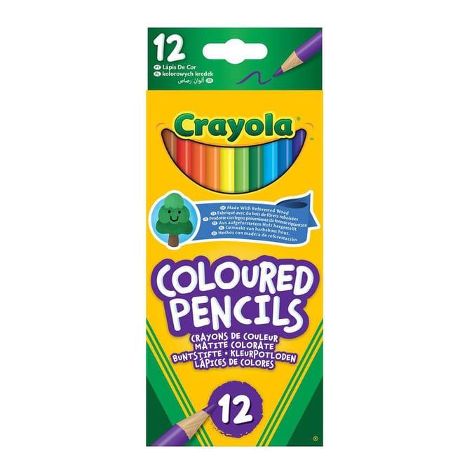 Crayola 12 Coloured Pencils