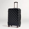 Salisbury Embossed Quilted Shell Suitcase Set Of 3