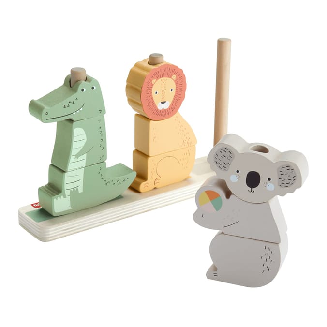 Fisher-Price Wooden Stack & Sort Animals