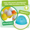 Toomies Hide and Squeak Eggs Baby Toy