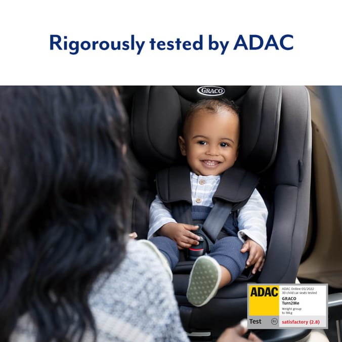 Graco Turn2Me R44 360° Rotating ISOFIX Car Seat