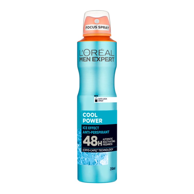 L'Oreal Men Expert Cool Power 48H Anti-Perspirant Deodorant 250ml