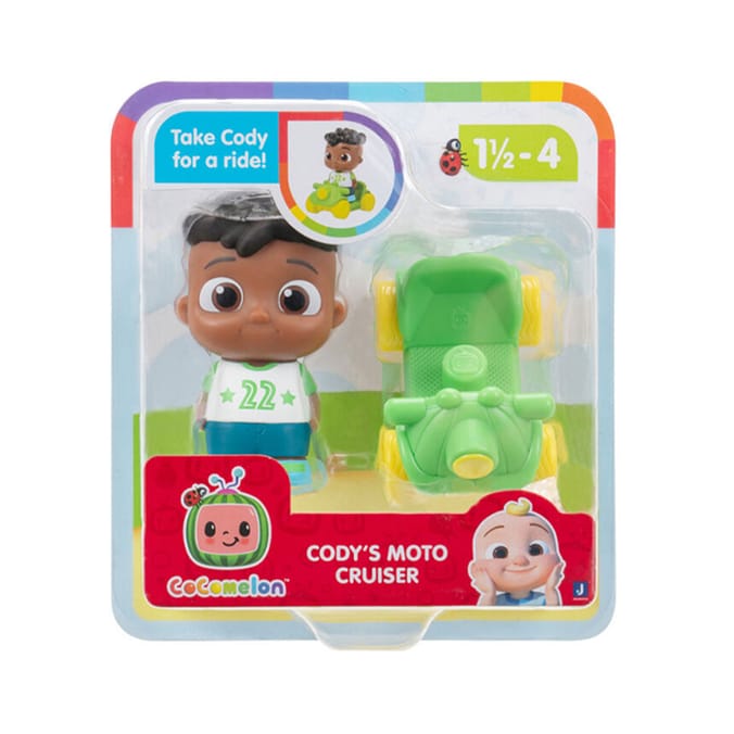 Cocomelon 1 Figure Pack - Cody's Moto Cruiser