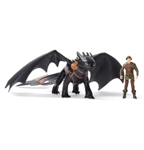 How to Train Your Dragon Action Figure - Toothless & Hiccup
