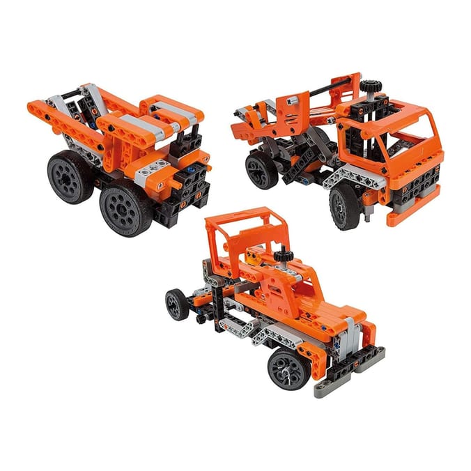 Clementoni Mechanics Laboratory Transport Trucks Construction Set