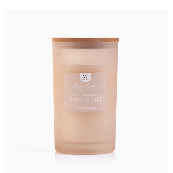 Sage Cove Scented Candle Jar 210g - Peace & Clarity
