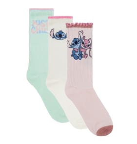 Disney Stitch Kids Socks 3 Pack
