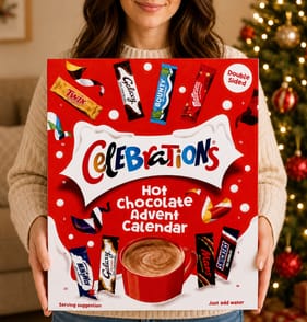Celebrations Hot Chocolate Advent Calendar 600g