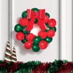 Festive Feeling Balloon Wreath