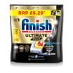 Finish Ultimate Plus All In One Dishwasher Tablets 17 Tabs - Lemon