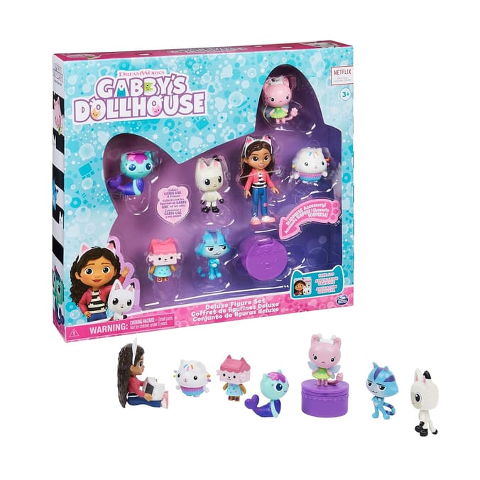 Gabby's Dollhouse Deluxe Figure Play Set 