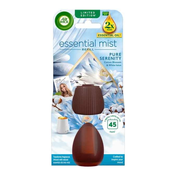 Air Wick Pure Serenity Essential Mist Diffuser Single Refill 20ml