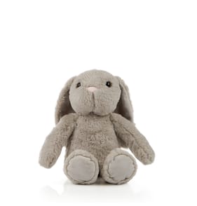 Happy Easter Mini Bunny Plush - Grey
