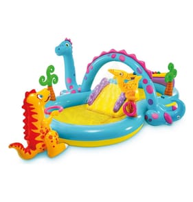 Intex Dinoland Play Centre Inflatable Kids Pool with Slide