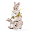 Hoppy Easter Bunny With Flower Necklaces Decoration