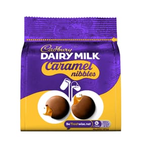 Cadbury Dairy Milk Chocolate Caramel Nibbles Bag 85g