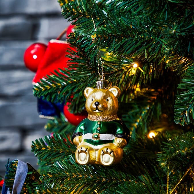 The Lifestyle Edit Timeless Christmas Baubles 15 Pack