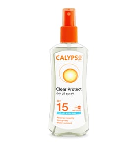 Calypso Clear Protection Dry Oil Spray 200ml SPF15