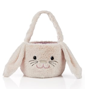 Happy Easter Plush Bag - Pink