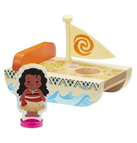  Disney Princess Wooden Mini Carriages - Moana