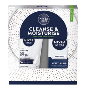 Nivea Men Cleanse & Moisturise Skincare Gift Set