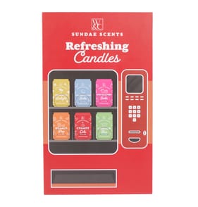 Wickford & Co Sundae Scents Vending Machine Candle Set 