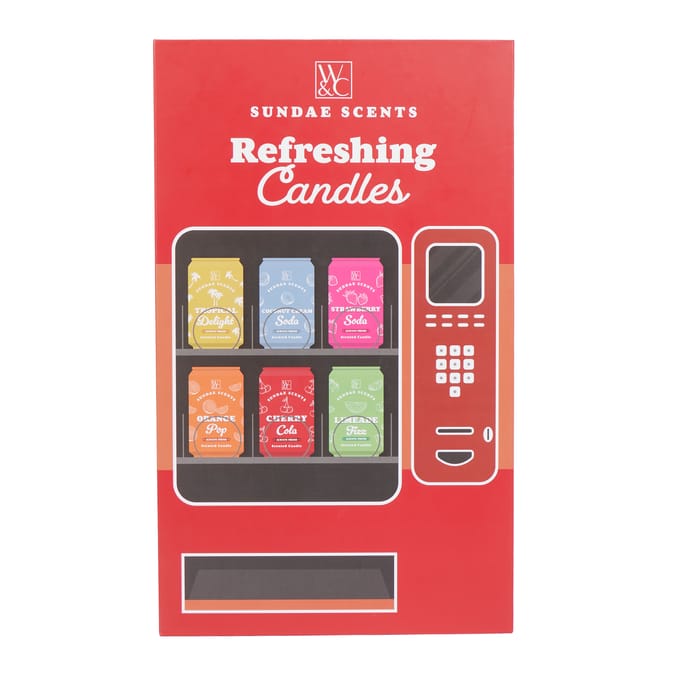 Wickford & Co Sundae Scents Vending Machine Candle Set 