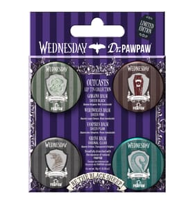 Wednesday x Dr.PAWPAW Outcasts Lip Tin Collection