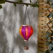 Firefly Solar Light Co Hanging Hot Air Balloon Solar Light - Multicolour 3