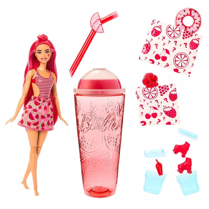 Barbie Pop Reveal Watermelon Crush Scented Doll & Surprises