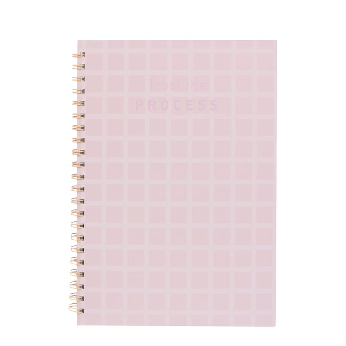 Ring bound A4 Notebook - "Trust The Process"