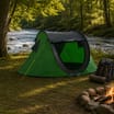 Lakescape 3 Person Pop Up Tent - Green