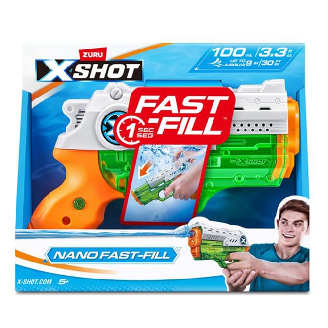 X Shot Nano Fast Fill Water Blaster